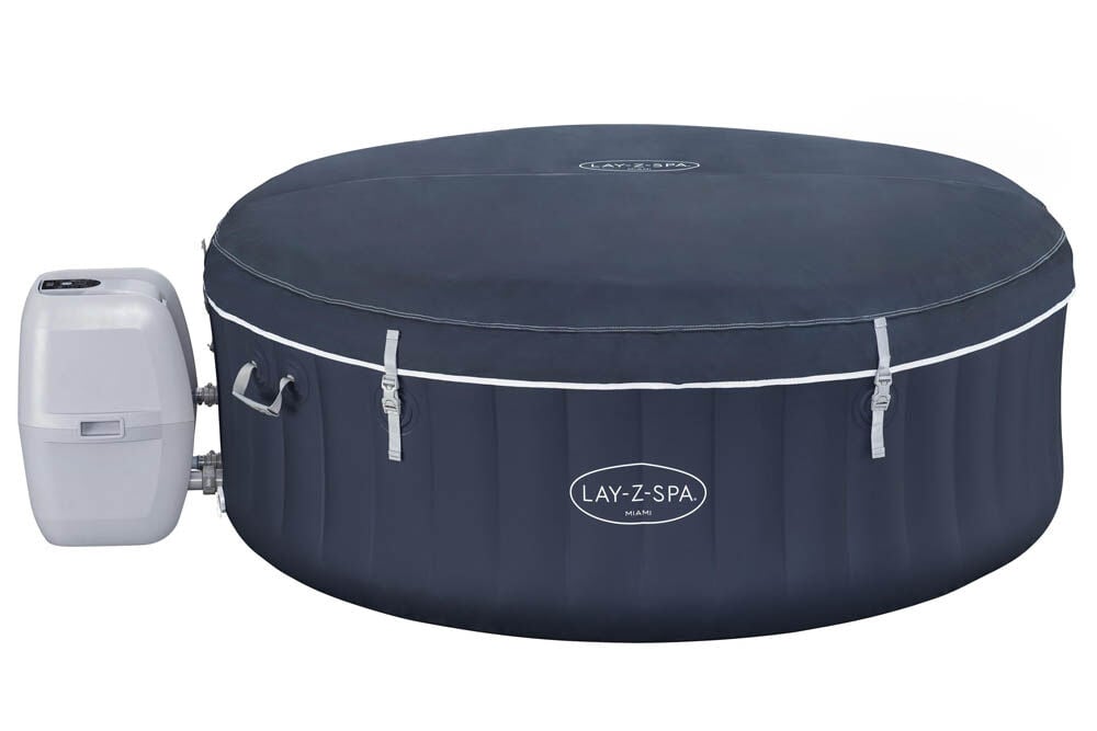 Bestway Miami Airjet - Lay-Z-Spa - Blauw - 66x180x180 cm - 180 cm