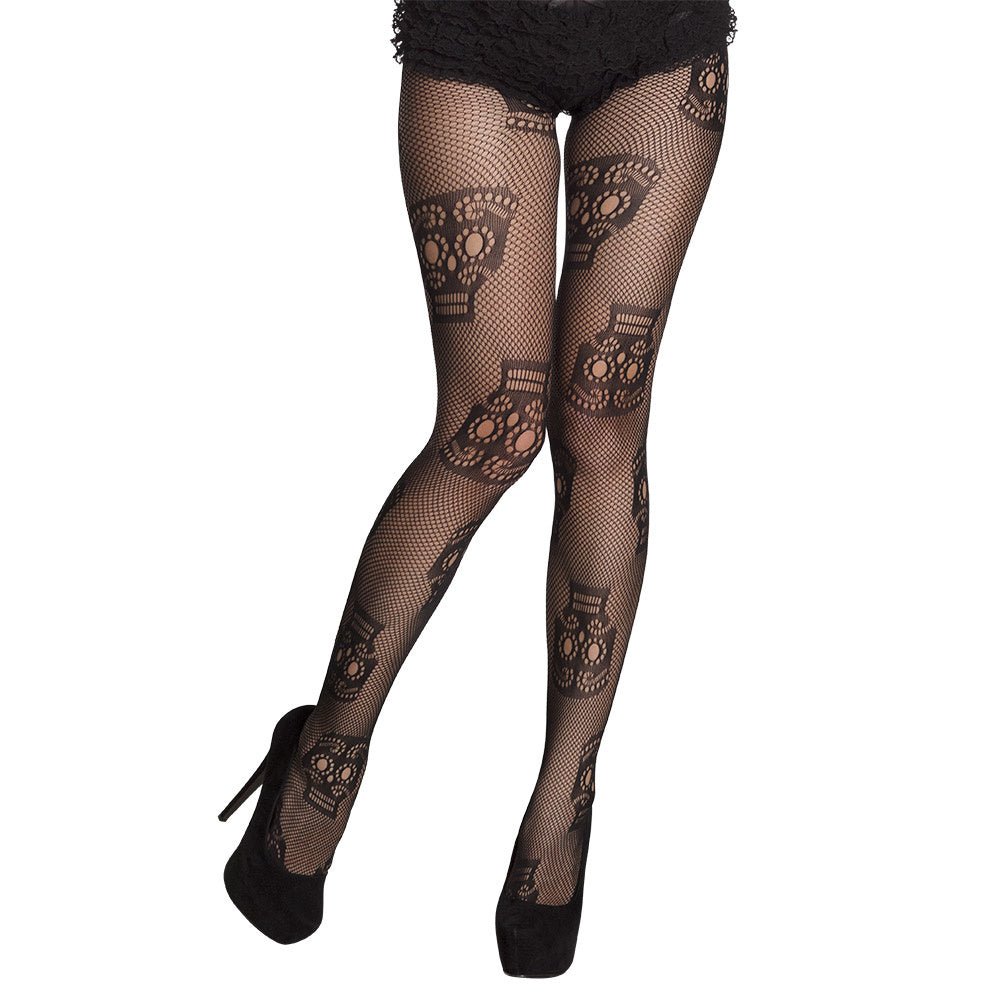 Halloween The Day Of The Dead Doodshoofd Panty