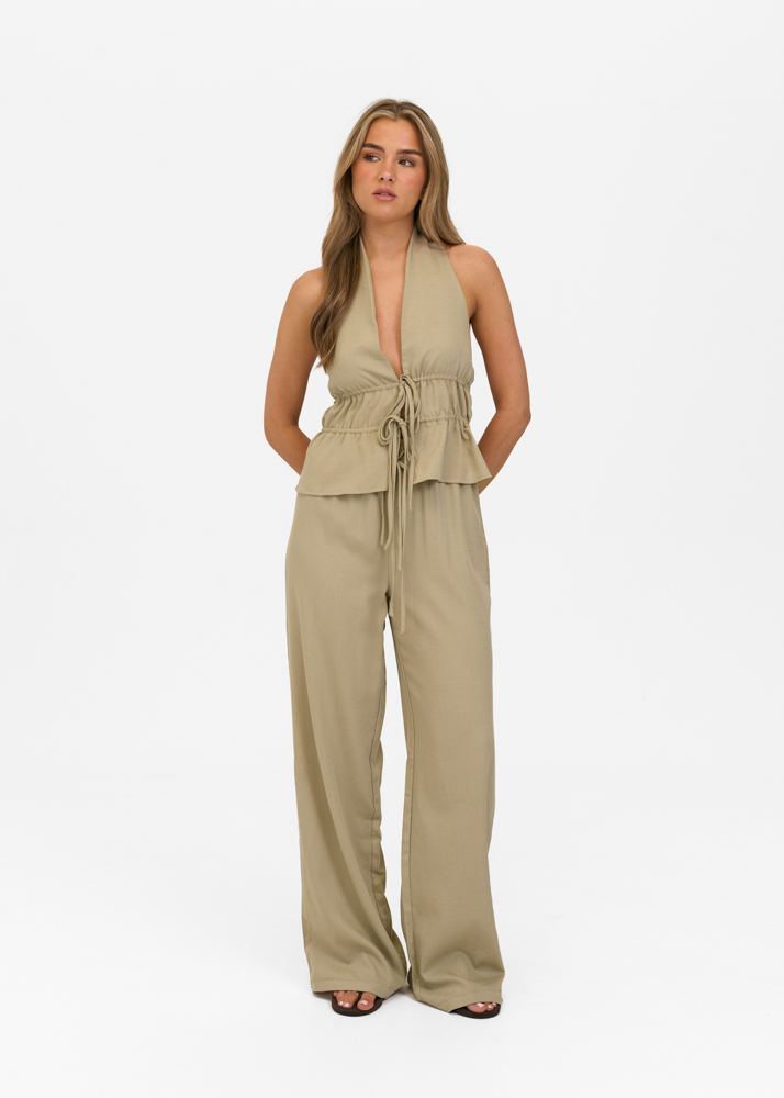 Annelieke broek lichtgroen