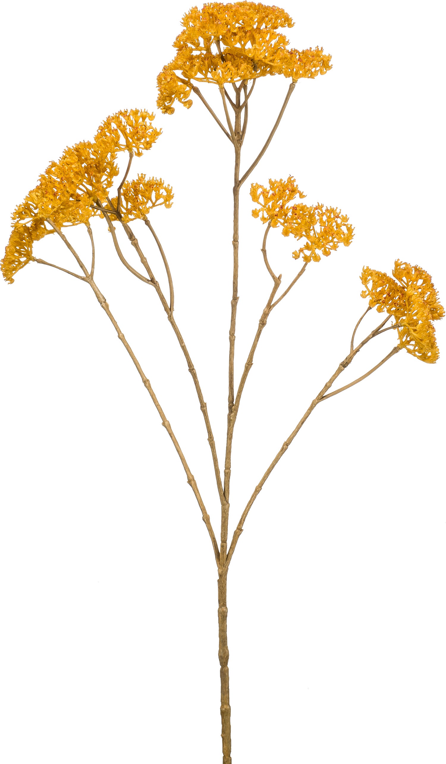 Emerald kunstbloem Achillea geel 72 cm