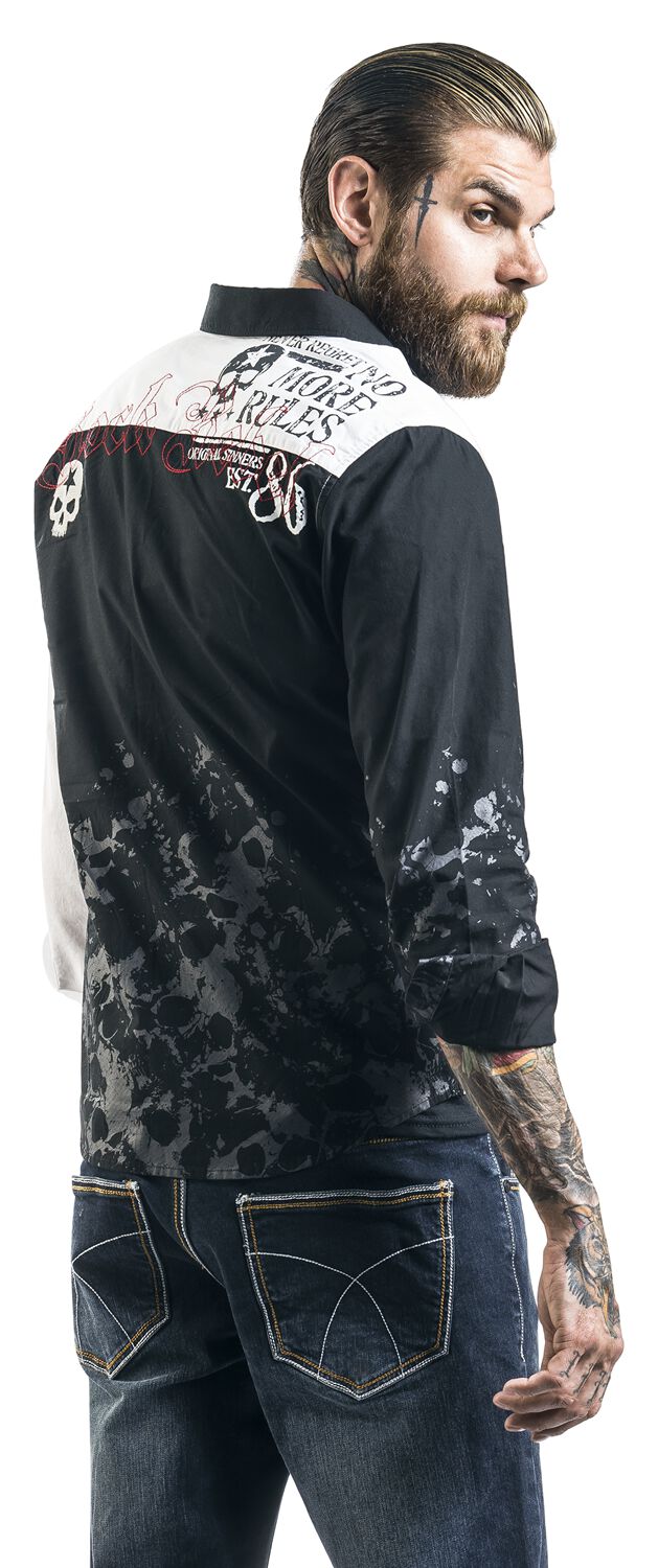 There Is No Business Like Rock Business | Rock Rebel by EMP Chemise manches longues