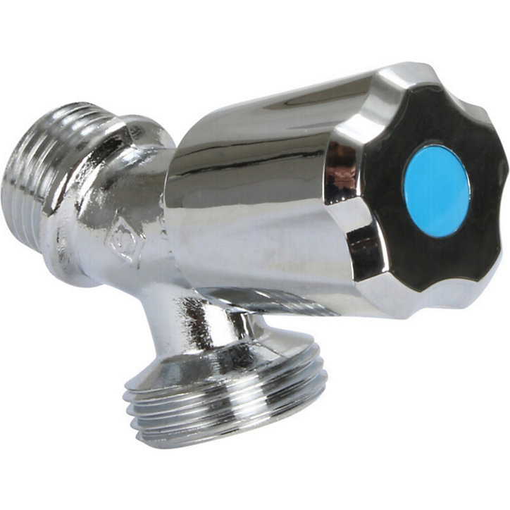 Robinet de machine à laver sans raccord M15x21 / M20x27