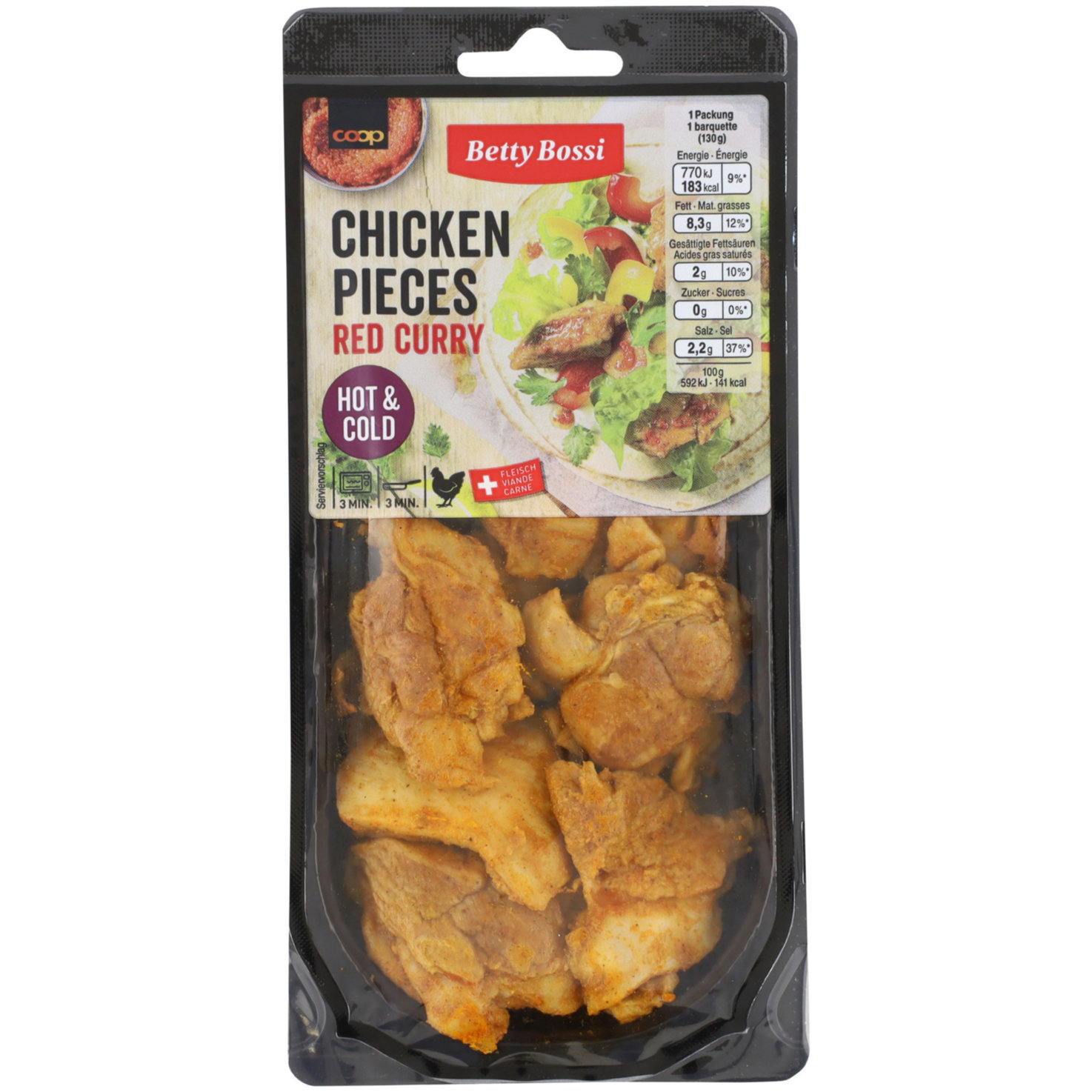 Betty Bossi Chicken Pieces Curry