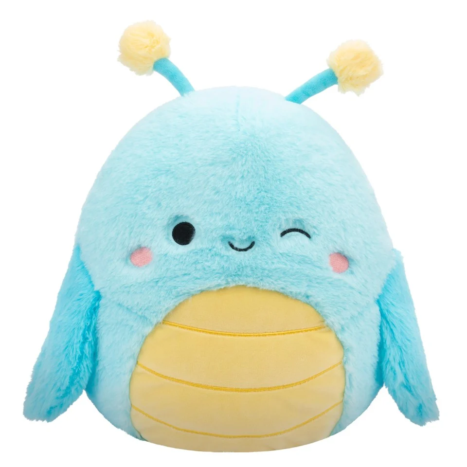 Squishmallows - 40 cm Bamse P20 Fuzz A Mallows - Giles Grasshopper