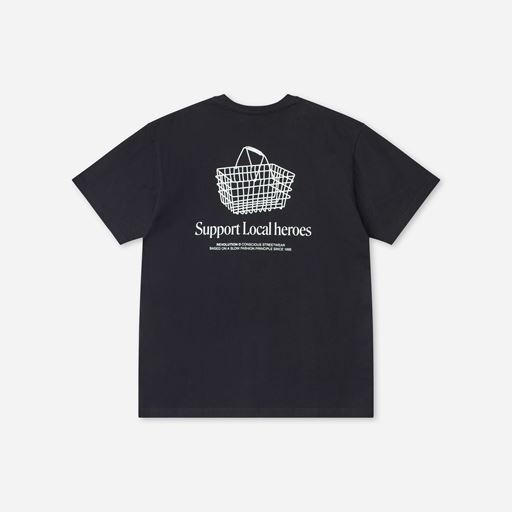 Revolution Printed T-shirt, Black, L