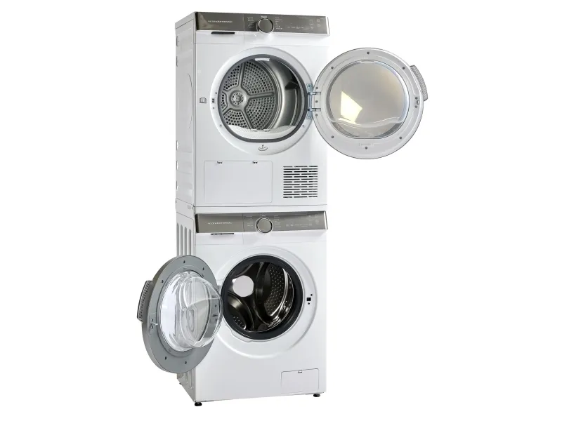 Scandomestic WMF1408WA - Vaskemaskine - bredde: 59.5 cm - dybde: 47.5 cm - højde: 85 cm - frontbetjening - 52.7 liter - 8 kg - 1400 rpm - hvid