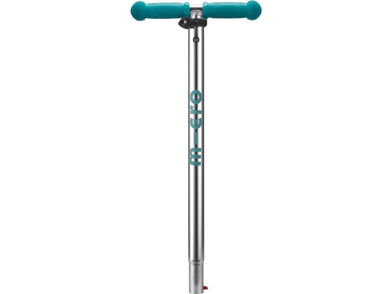 Micro Mobility Kickboard Maxi Micro Deluxe Glow LED Blau Scooter für Kinder