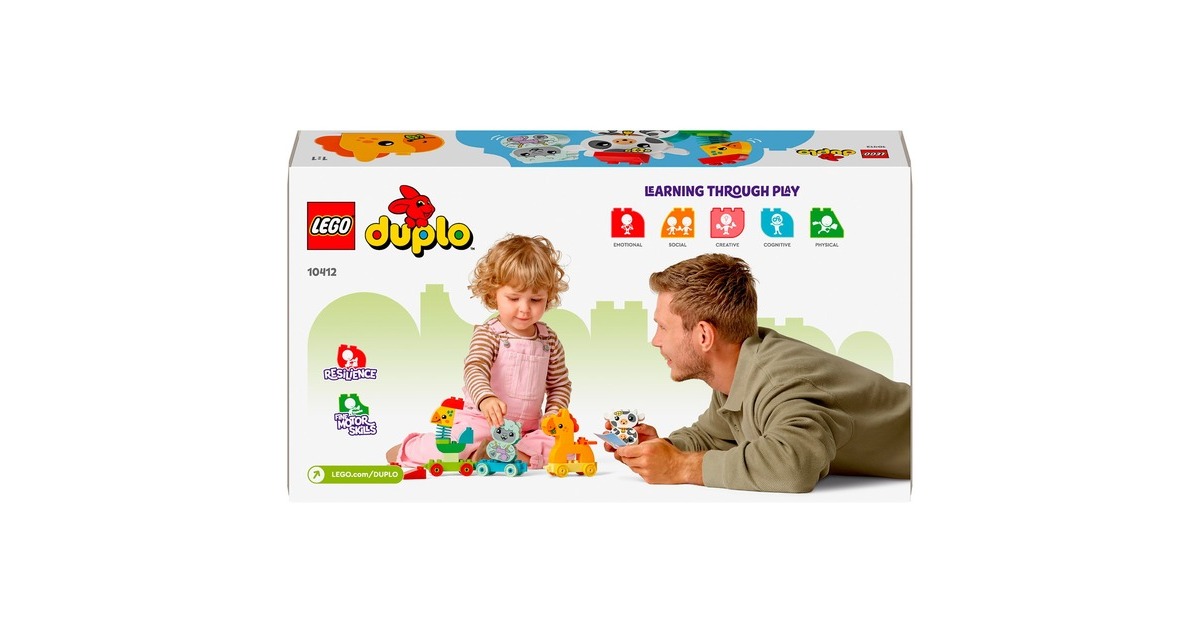 LEGODUPLO - Dierentrein Constructiespeelgoed  (10412)