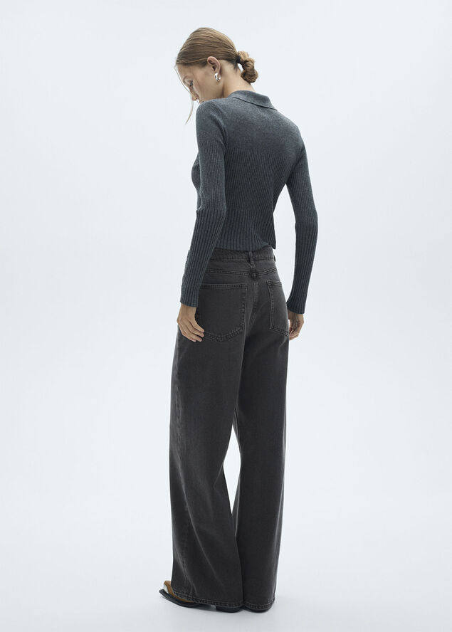 MANGO JEANS. -- DANIELLE Open grey