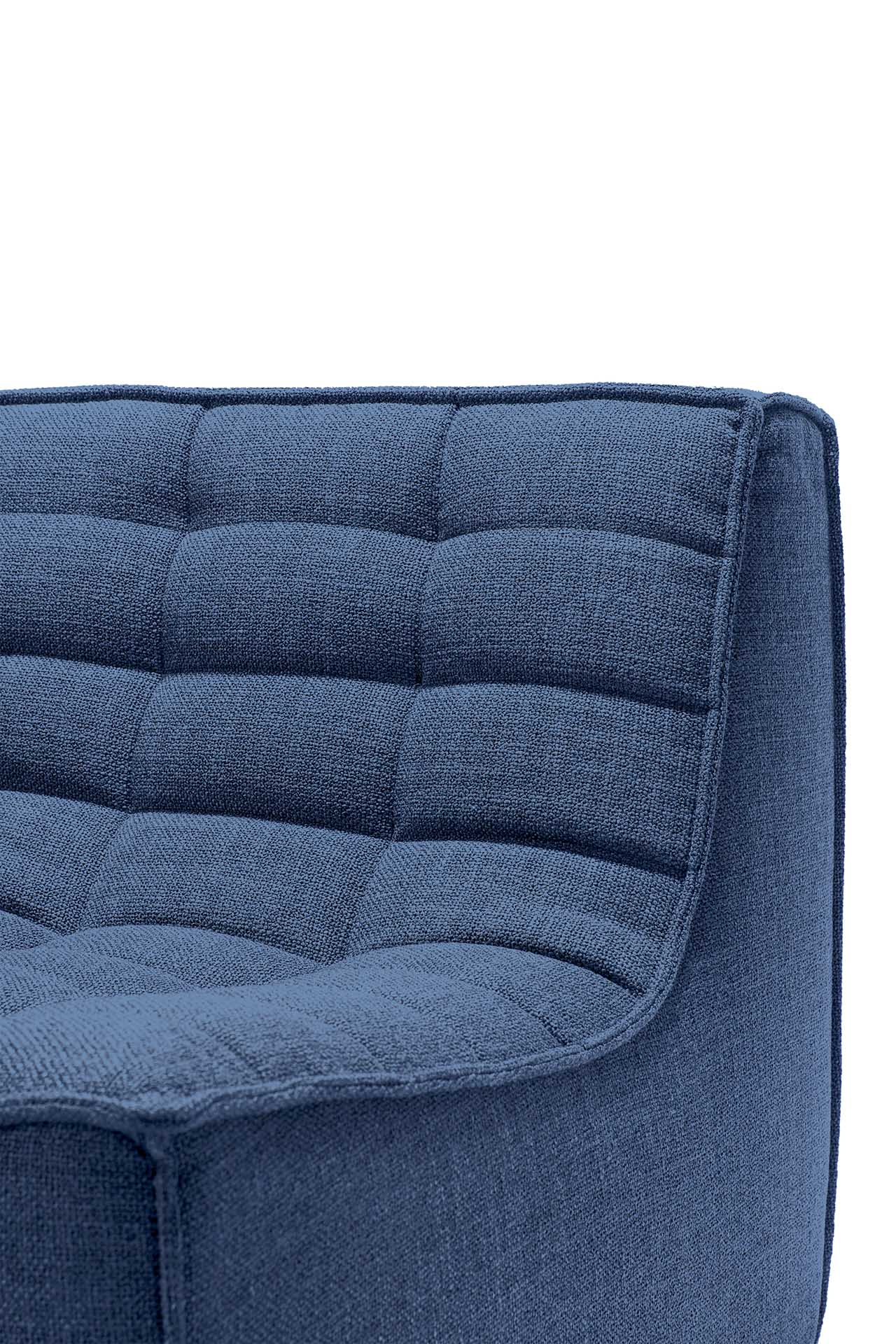 Sofa N701 90° vierkant hoekelement - blue