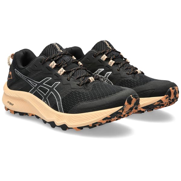 Chaussure trail ASICS TRABUCO TERRA 2 W BLACK/PURE SILVER