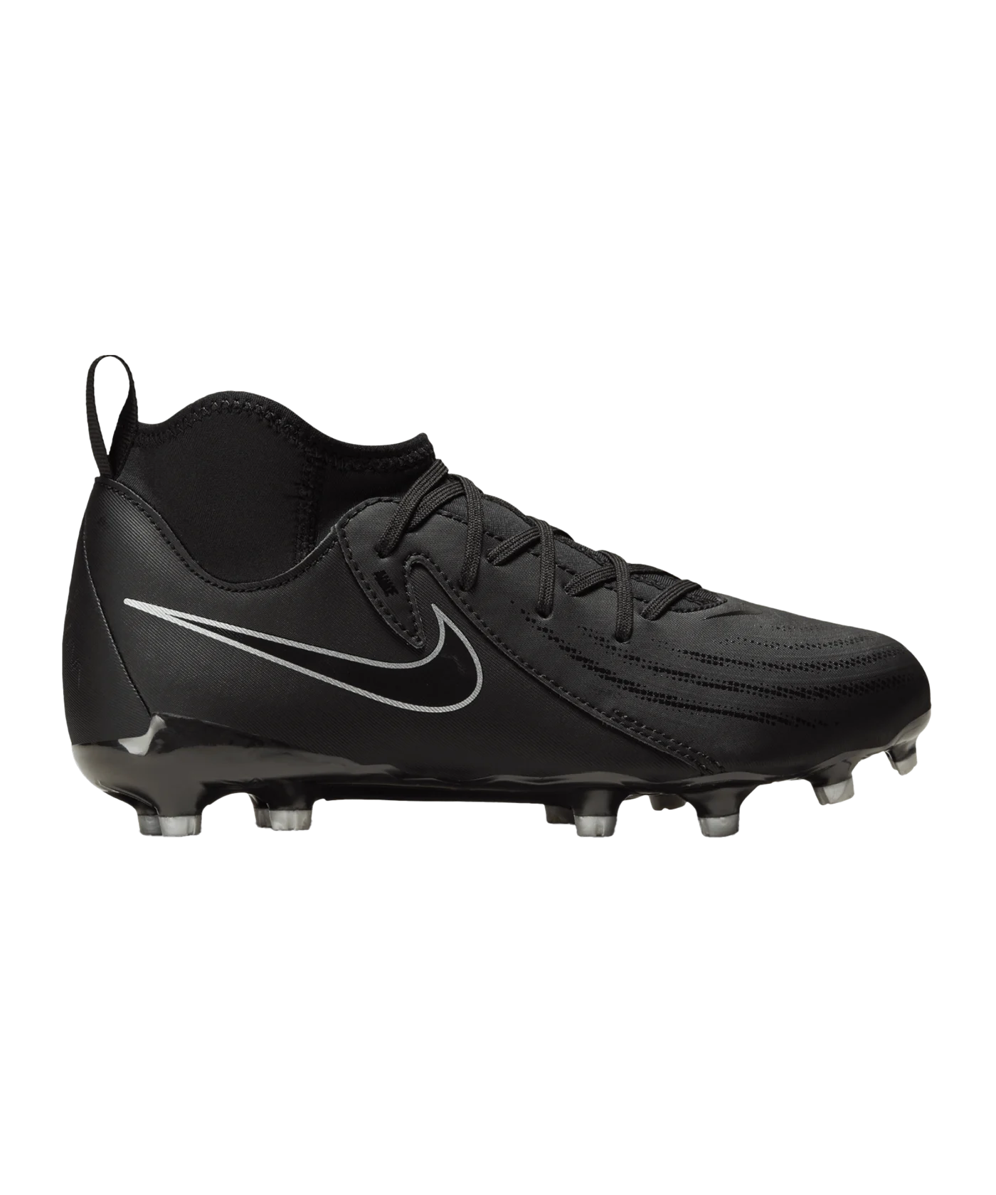 Nike Jr Phantom Luna II Academy FG/MG Shadow Kids Schwarz F001