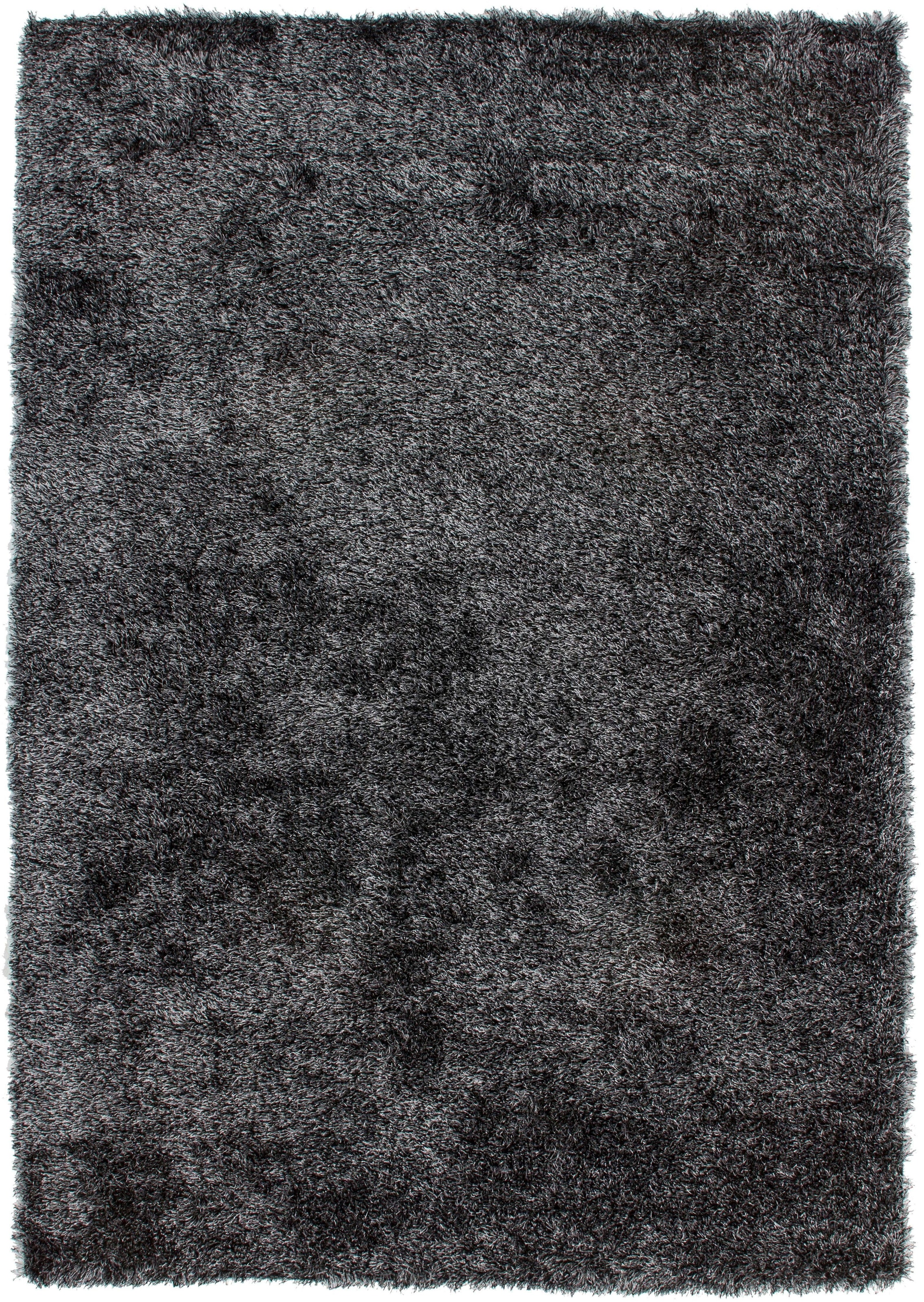 Bruno Banani Hochflor-Teppich »Alga« rechteckig 40 mm Höhe Uni, Shaggy, Langflor, besonders weich und kuschelig, Wohnzimmer