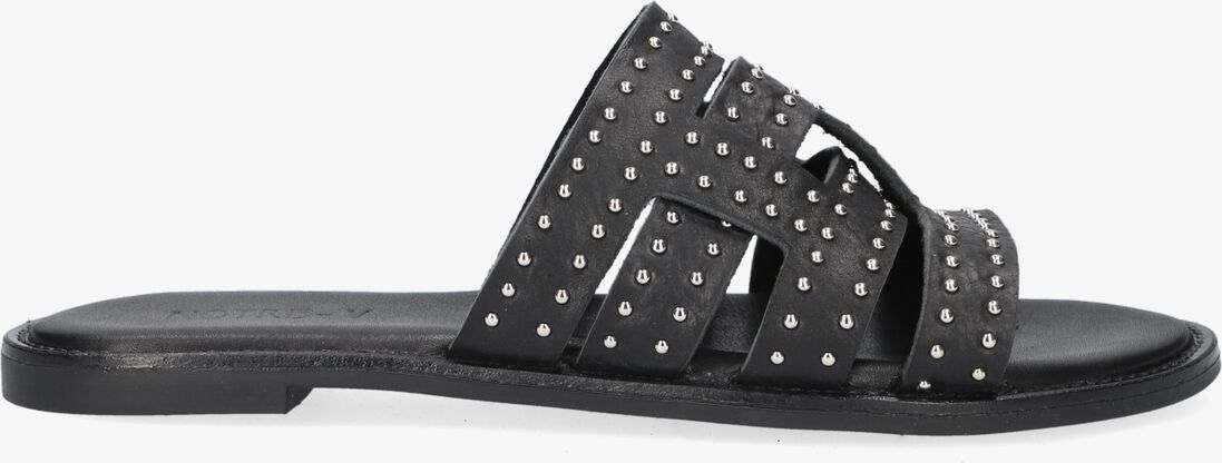 NOTRE-V zwarte notre-v slippers 10306