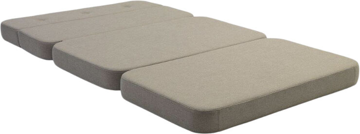 by KlipKlap KK 3 fold sofa Sand w. sand