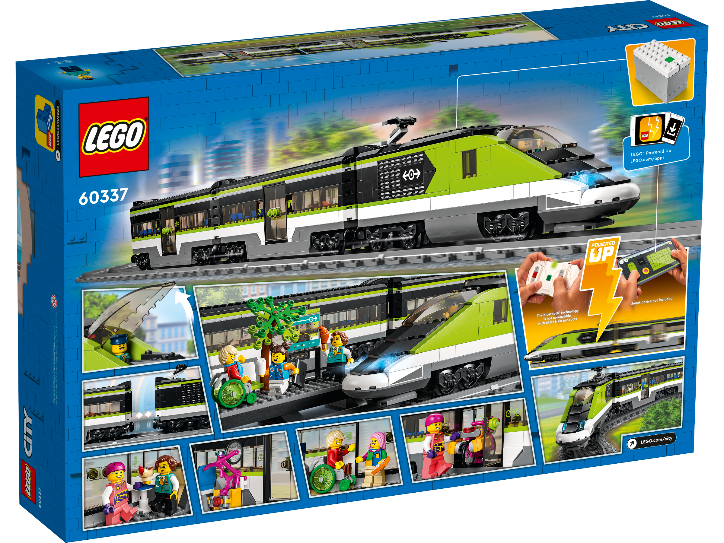 Trem expresso de passageiros 60337