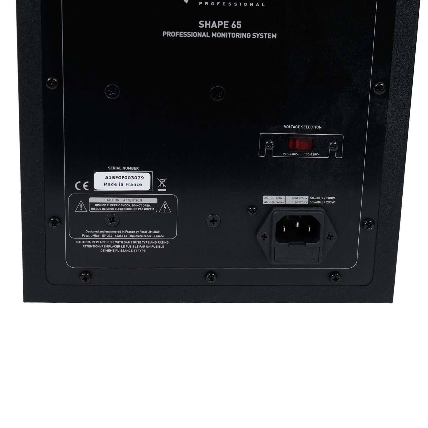 Focal Shape 65 actieve studiomonitor (per stuk)