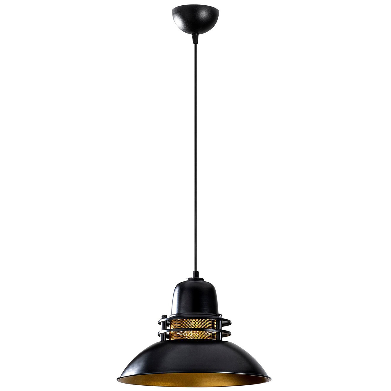 Opviq Suspension Berceste noire - 34x34x123 cm
