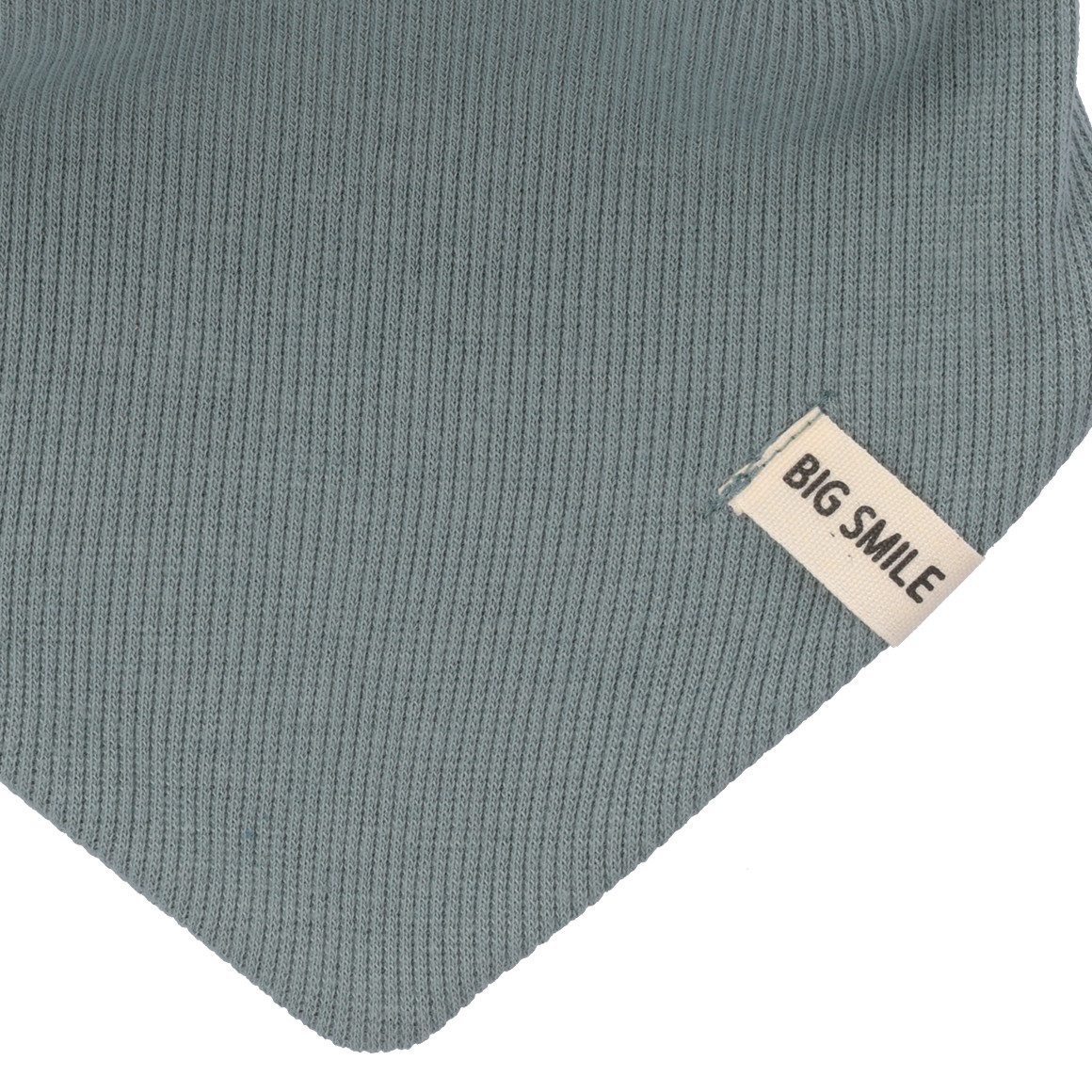 Topomini Baby Bandana mit Rippstruktur dunkelgrün