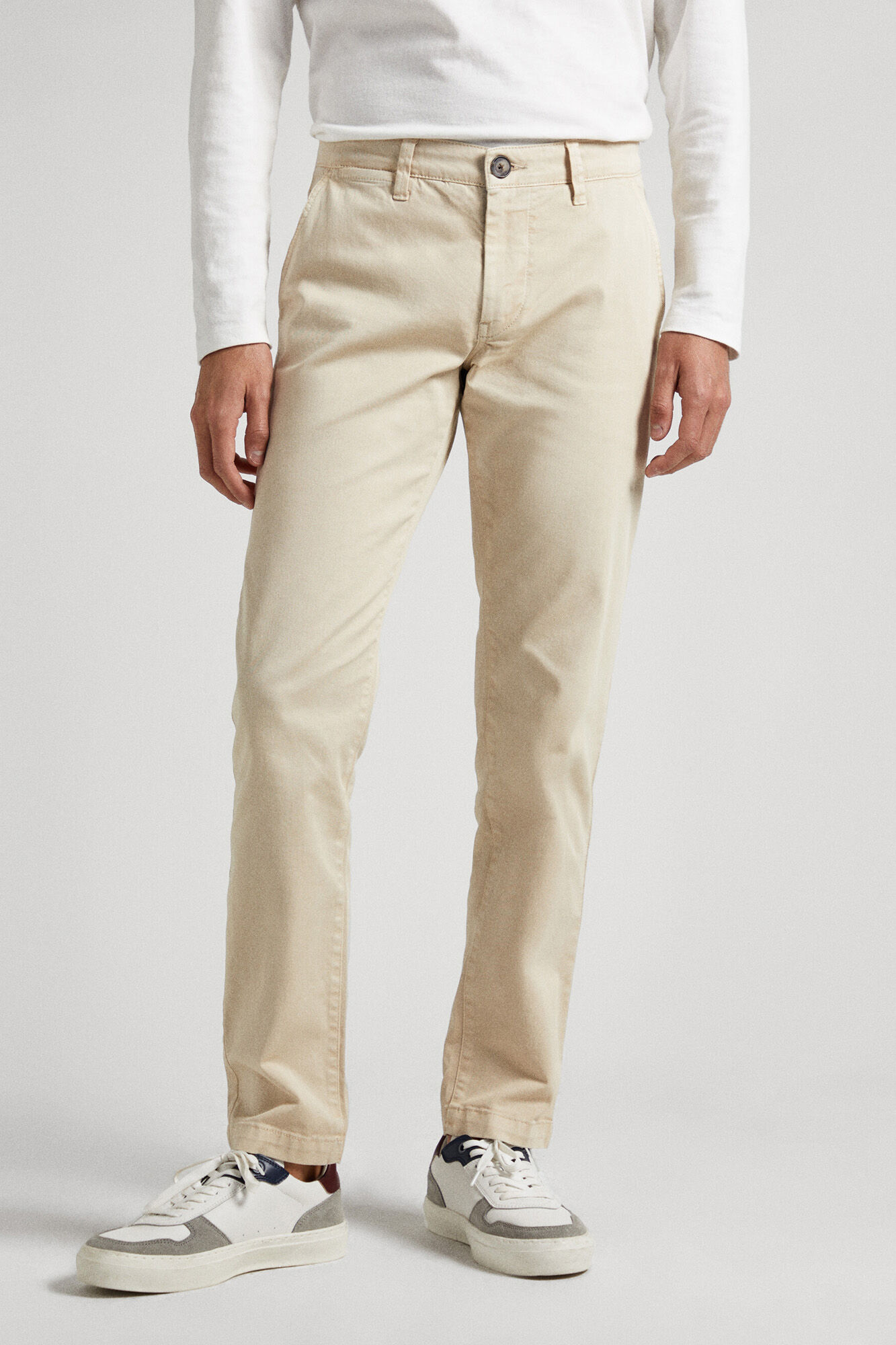 Calça chino slim Charly