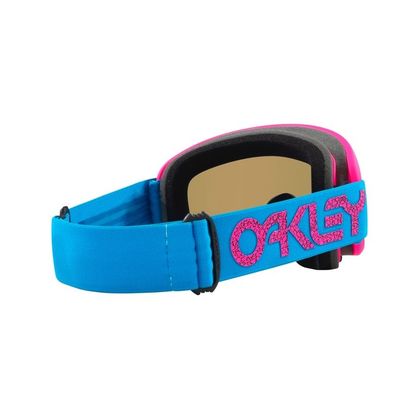 Masque cross Oakley O FRAME 2.0 BLUE CRACKLE BLACK ICE IRIDIUM 2024 - Bleu