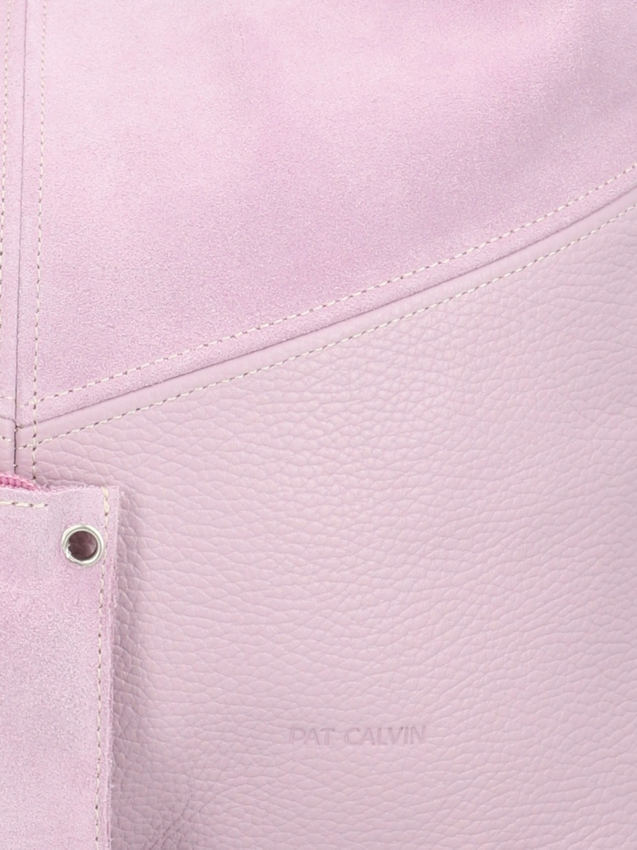 Veloursleder Shopper