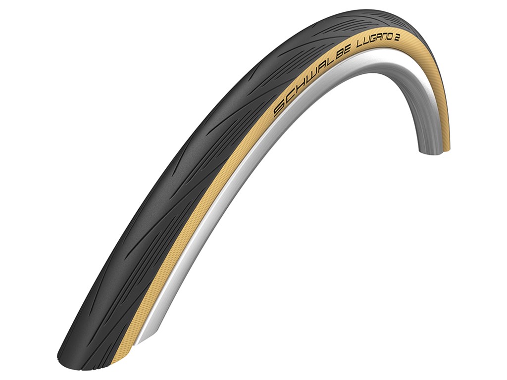 Schwalbe Lugano 700x25c Lyse Dæksider