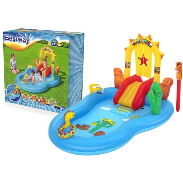 Playcenter Insuflavel wild west 264x188x140cm