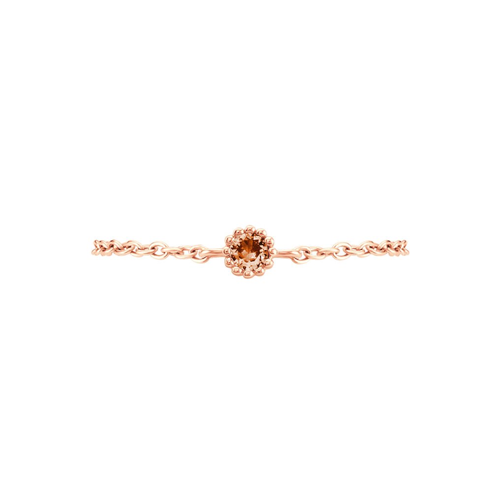 Bague Rio Argent Rose Oxyde De Zirconium