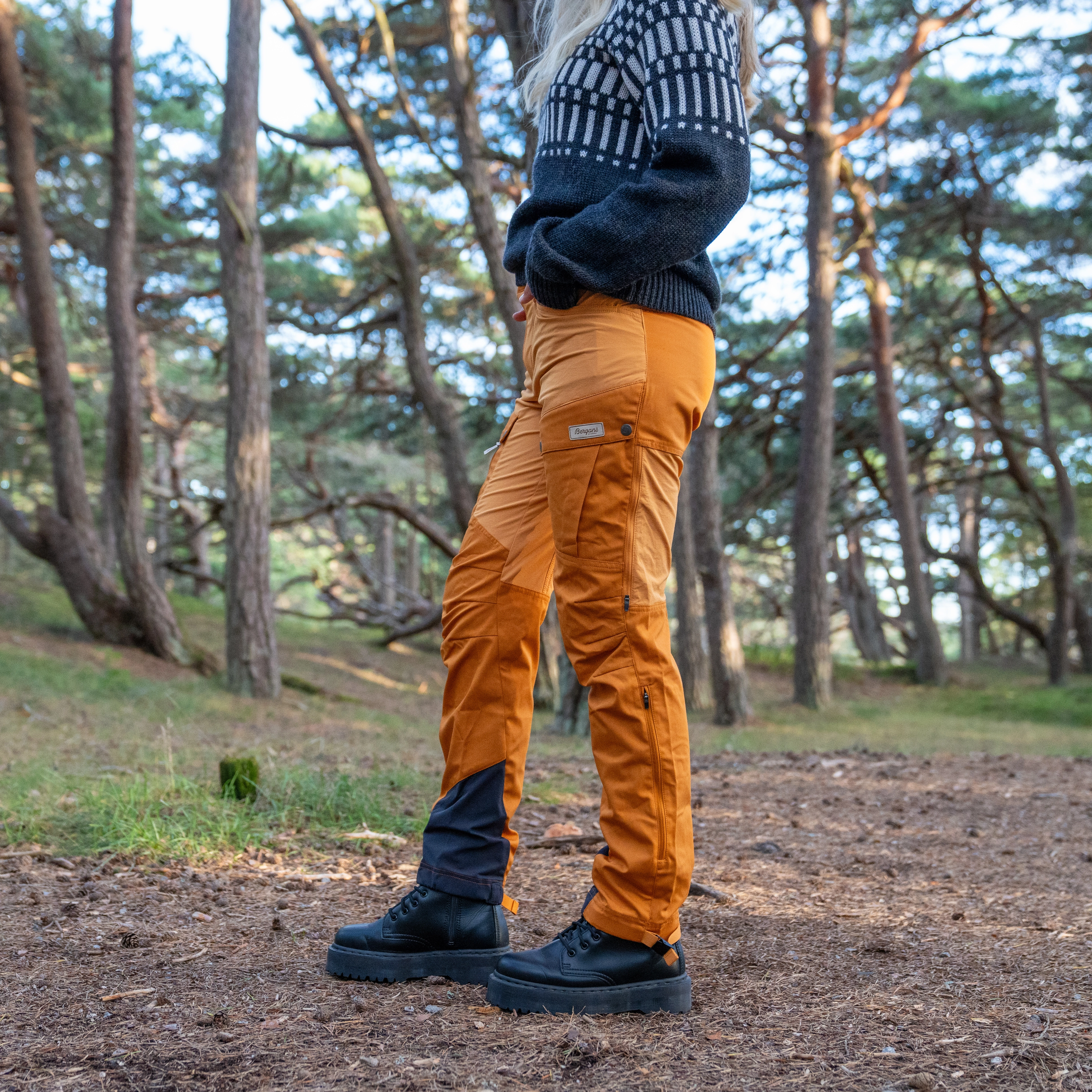 Nordmarka Favor Outdoor Pants Women Golden Field