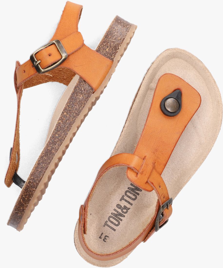 TON & TON cognac ton & ton sandalen birger