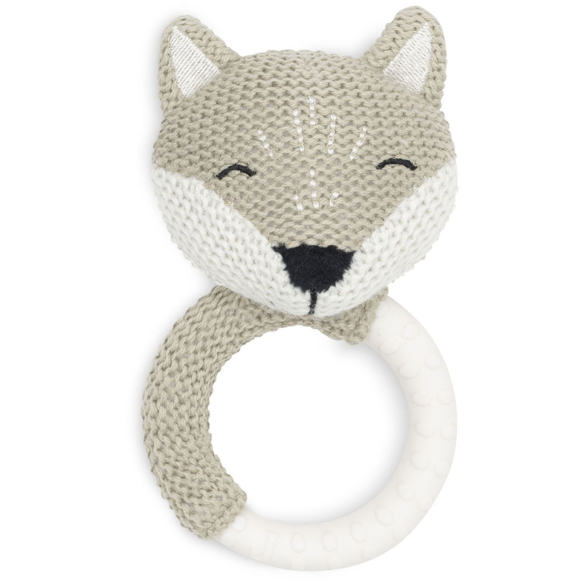JolleinJollein   Beissring mit Silikon Fox