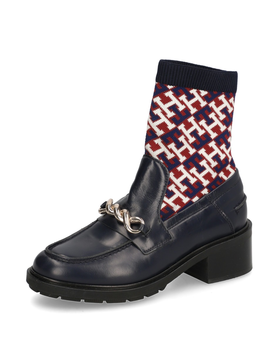 TOMMY MONOGRAM BOOTIE
