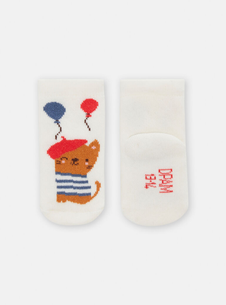 Chaussettes mixtes motif chien et chat