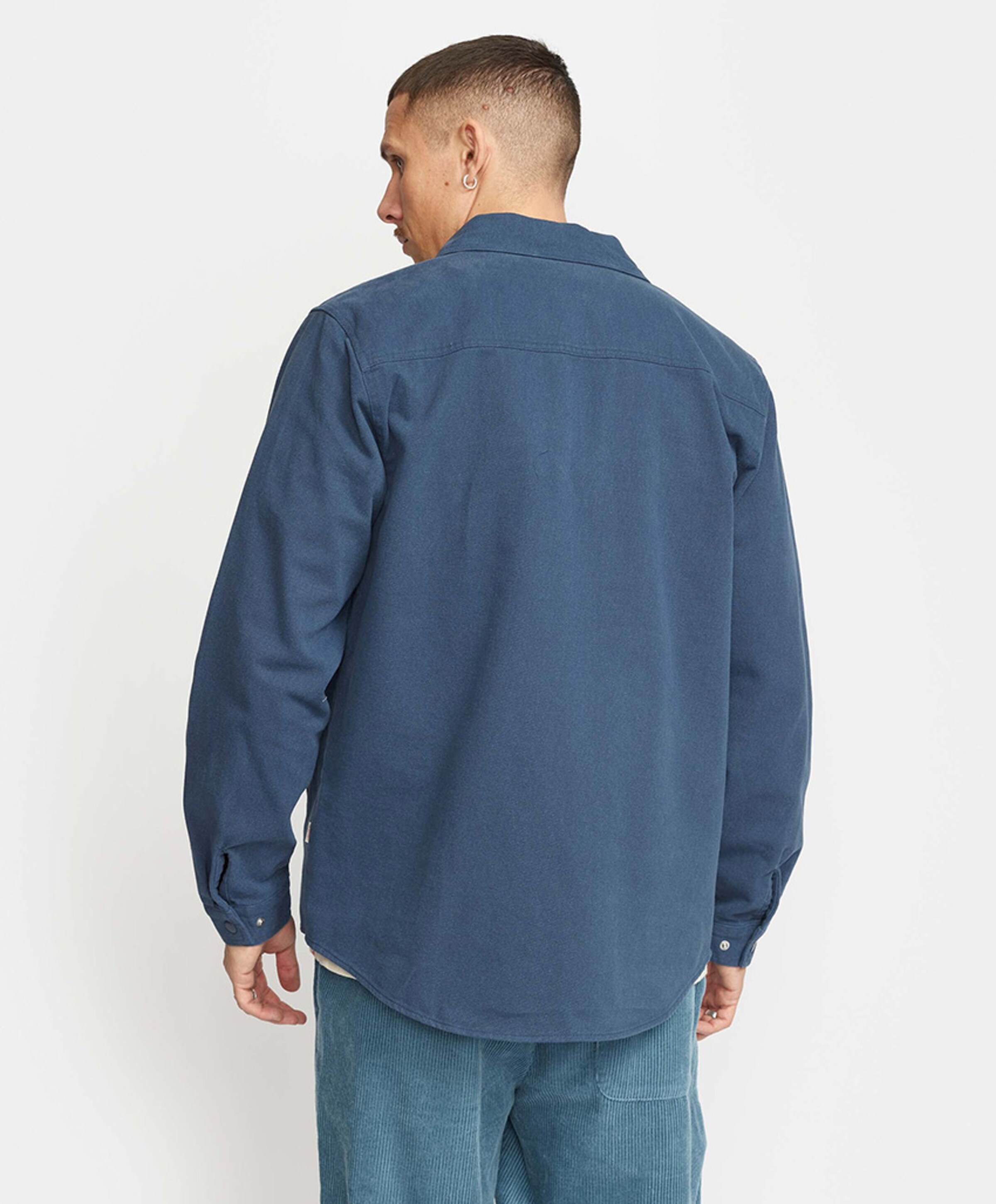 Revolution Heren overshirt blauw