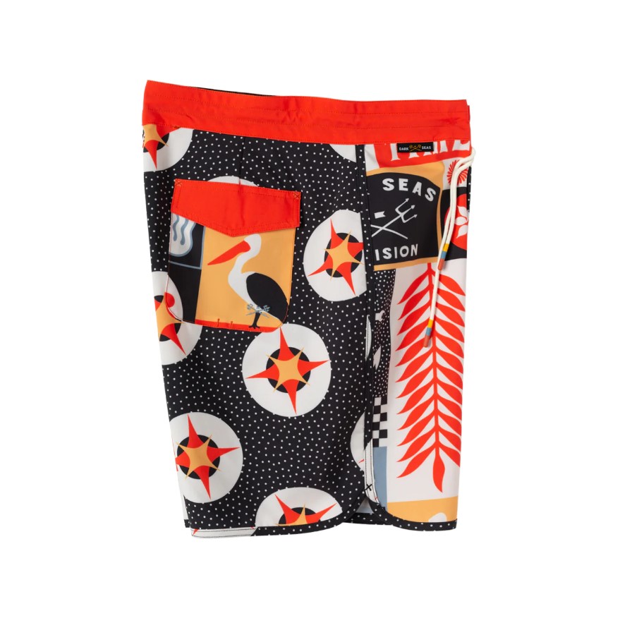 Dark Seas Mismatch Boardshort Multi
