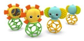 Bright Starts - OBALL - Oball-bidering 2-pak - (BS-16762)