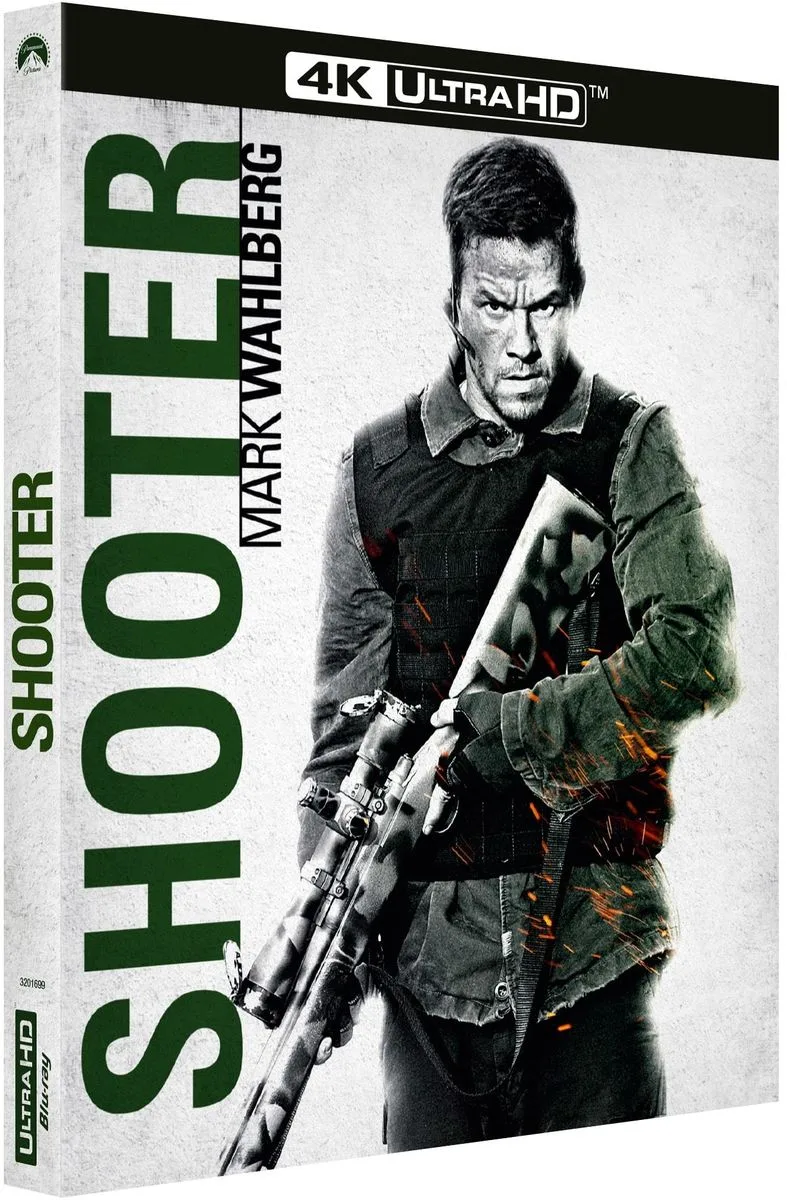 Shooter (1 Blu-ray UHD 4K) Disques Blu-ray films