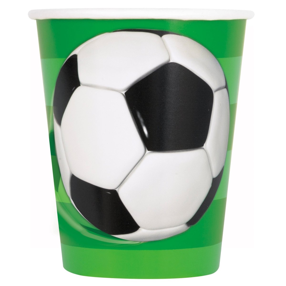 Voetbal Bekers Papier 266ml 8st