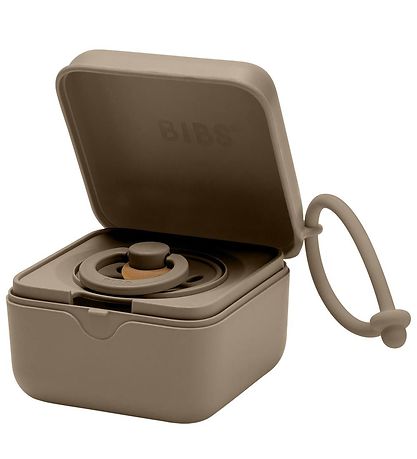 BIBS Schnullerbox - Dark Oak