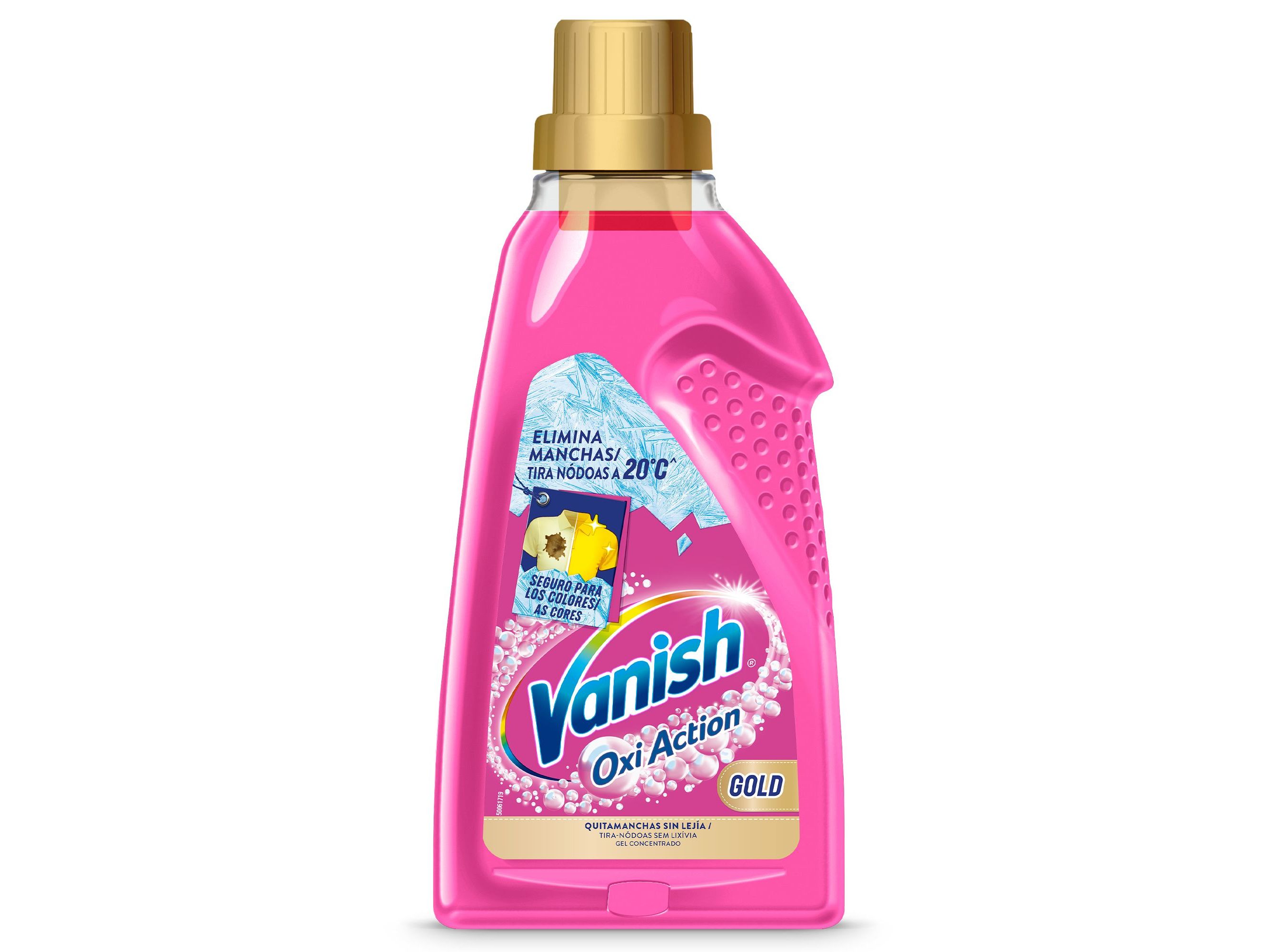 ADITIVO TIRA NÓDOAS VANISH GEL PINK 690ML