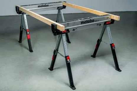 Metabo MAB 82, Støttede stilladser, Stål, 590 kg, Sort, Metallic, Indendørs/udendørs, 980 mm