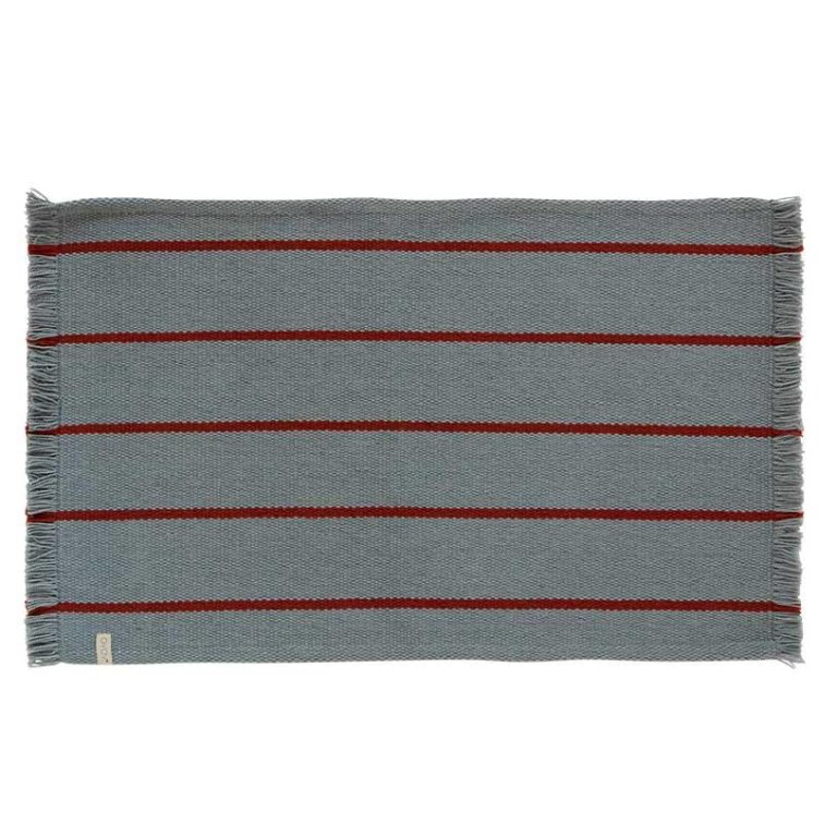 OYOY Lina badmat 100x60 recycled Dusty Blue