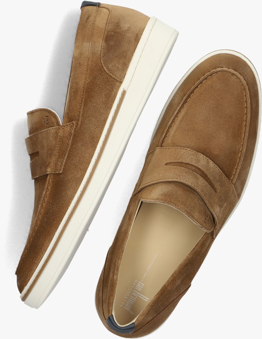 bruine van bommel loafers sbm-40041
