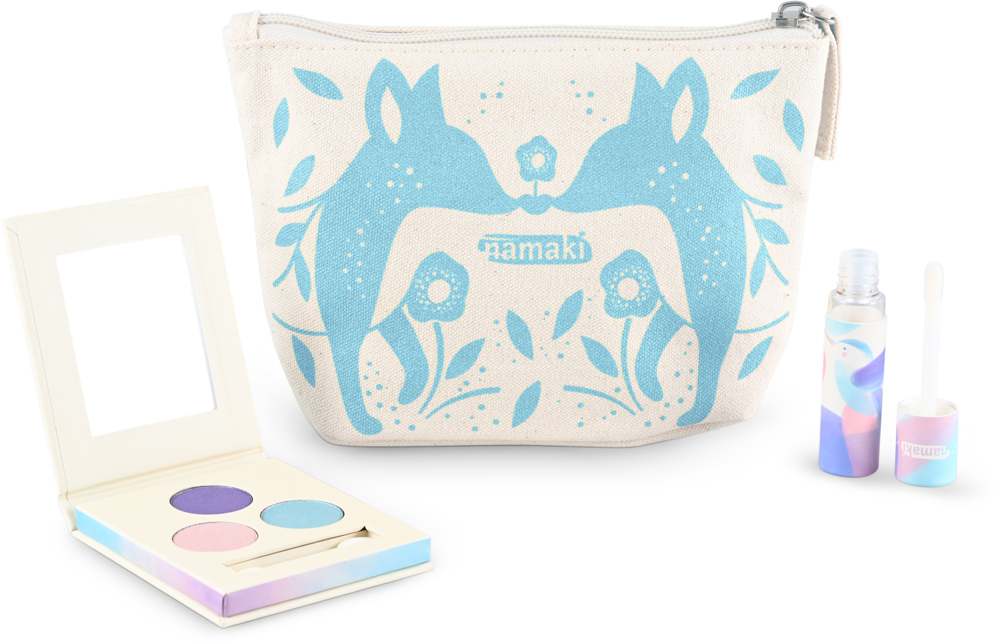 namaki  Blue Sparkling Pouch