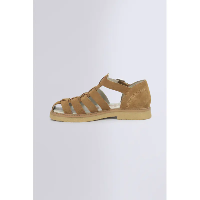 Kick lergo Camel SANDALES Cuir Femme