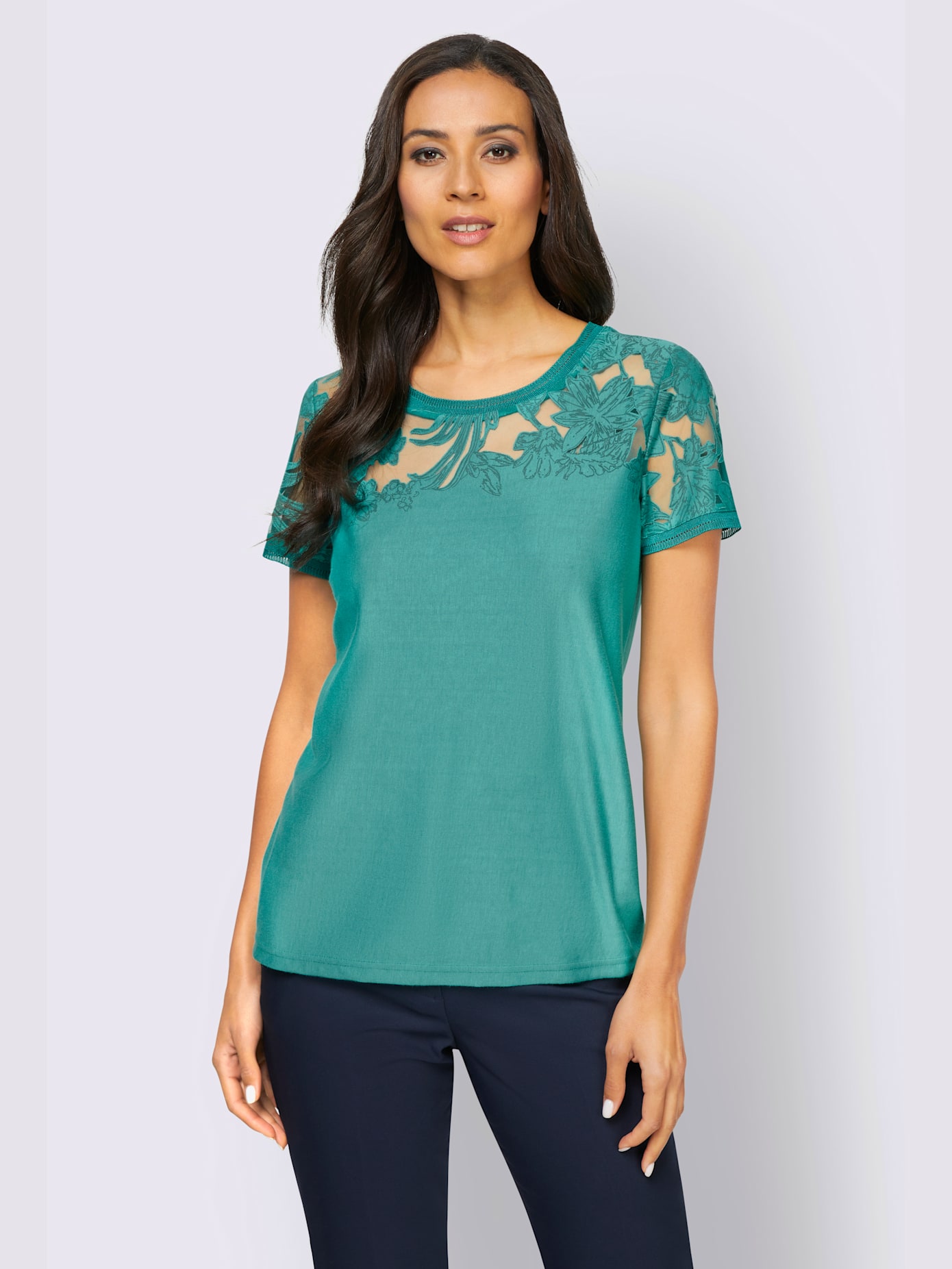 T-shirt effet vaporeux chic