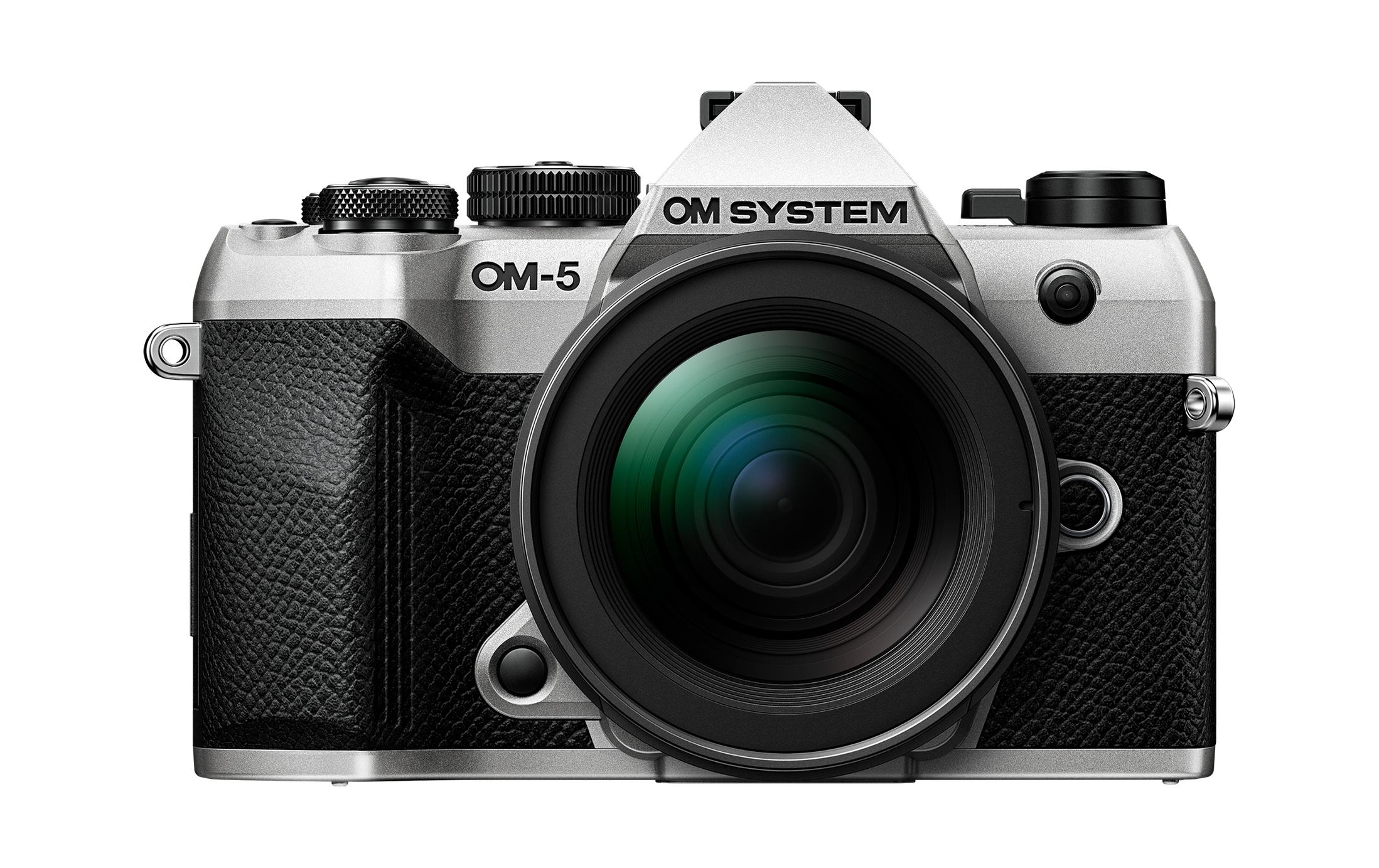 Fotokamera OM-5 II M.Zuiko Digital ED 12-45mm Kit Silber<br>Ultrakompakte, leichte spiegellose Kamera mit Objektiv