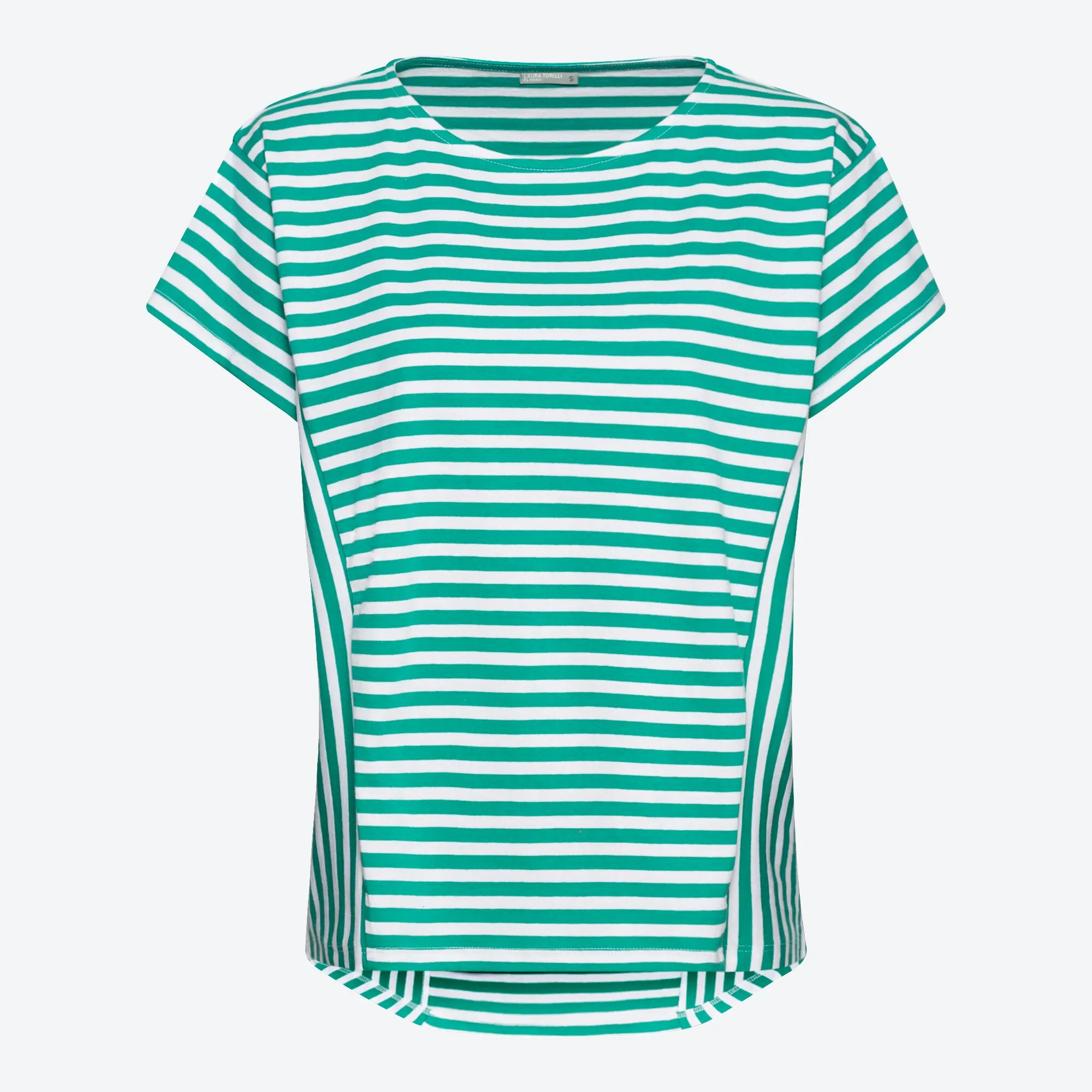Damen-T-Shirt mit Streifenmuster
