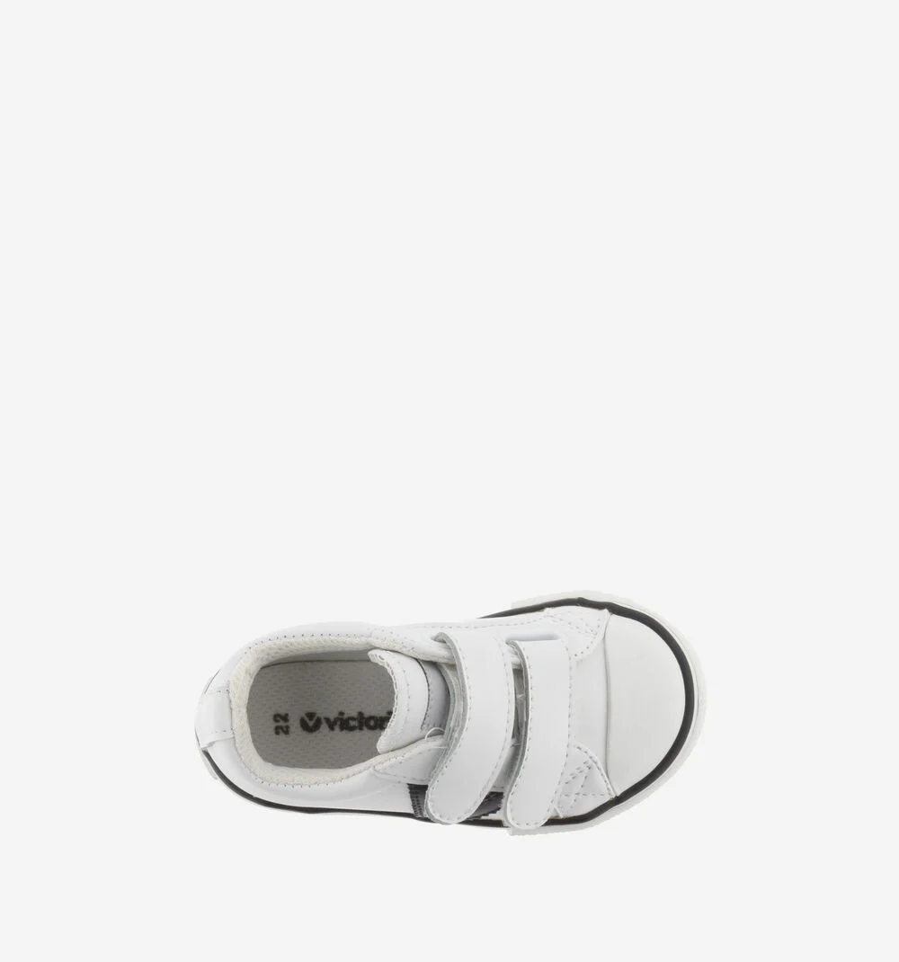 TRIBU CONTRAST FAUX LEATHER STRAPSBLANCO